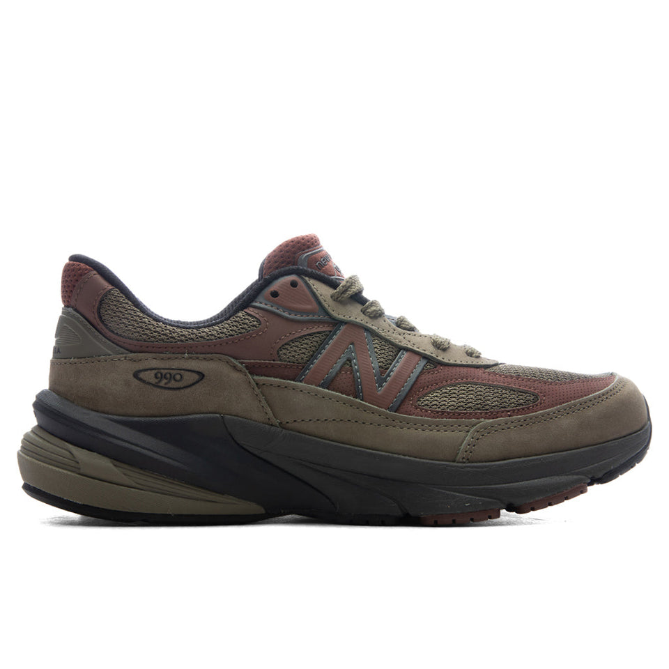 Made in USA 990v6 - Dark Camo/Rich Oak/Black Cement