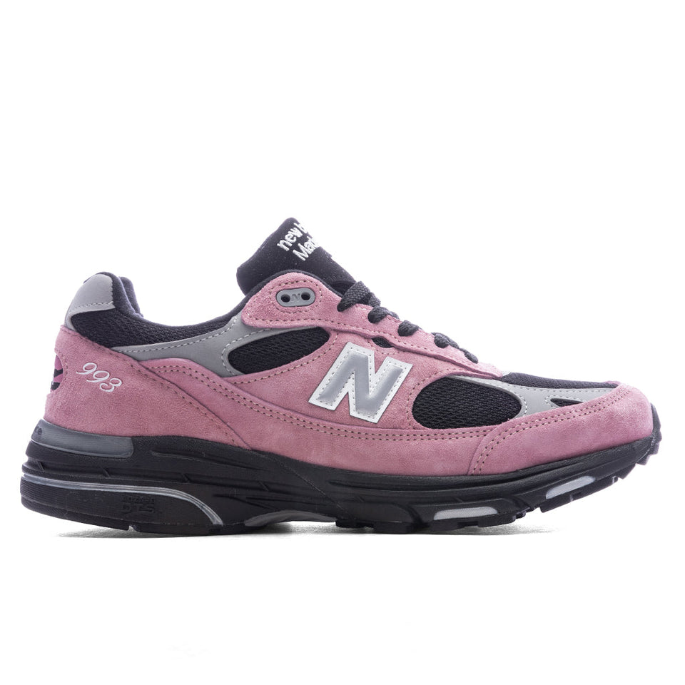 Made in USA 993 - Pink Taffy/Black/Slate Grey