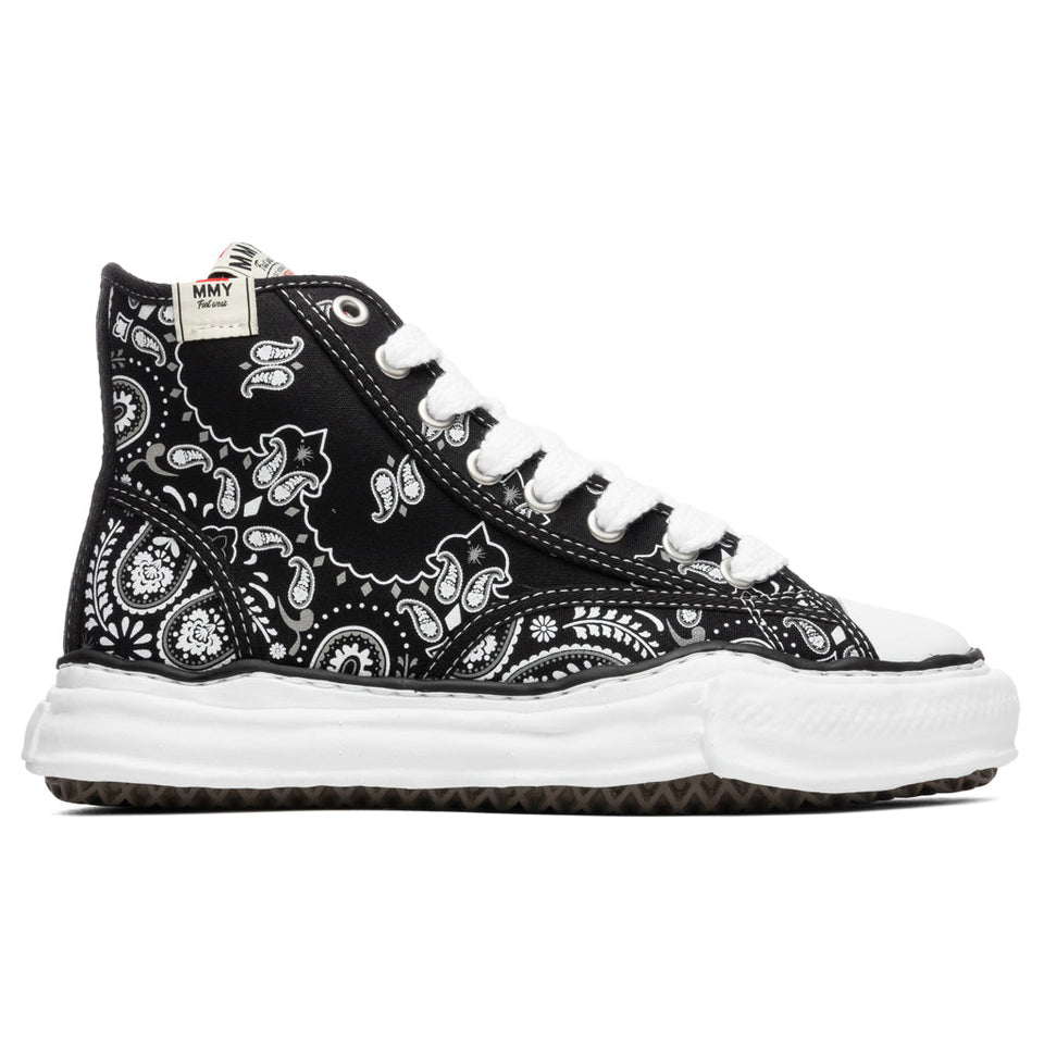 Peterson Hi Bandana Print - Black