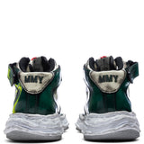 Wayne Brushed Patent Leather High - Green