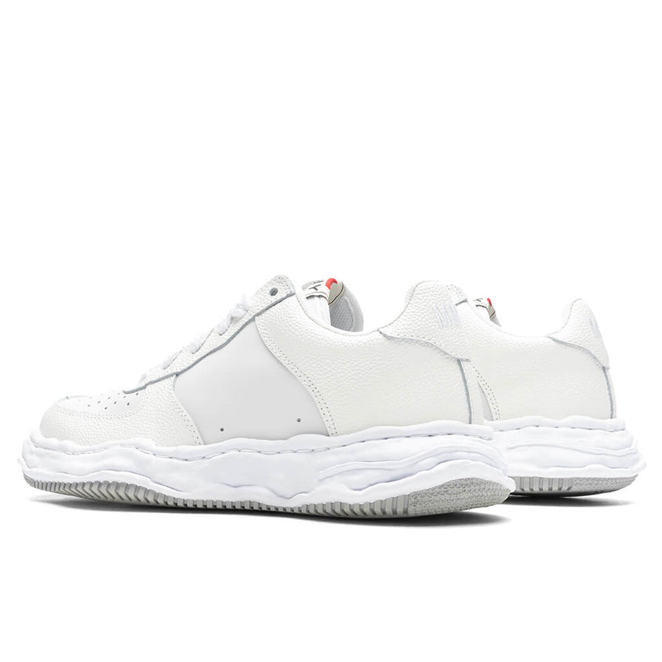 Wayne Low OG Sole Basket Leather - White
