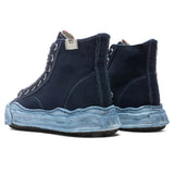 Hank High OG Sole Over Dyed Canvas Sneaker - Navy