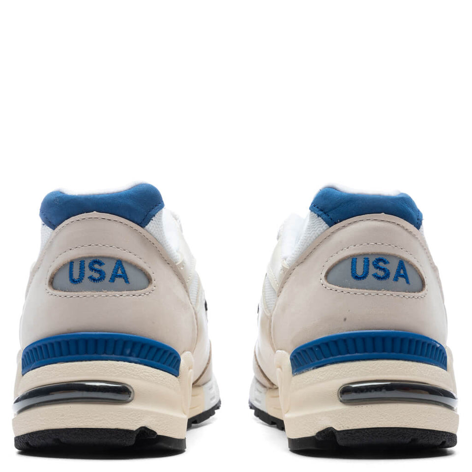New Balance 990v2 Made in USA - White/Blue