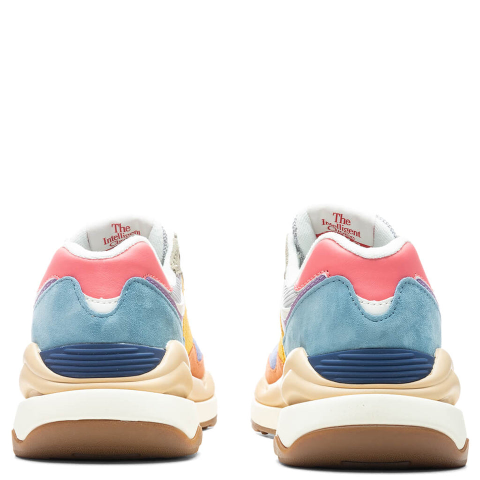 Women's 57/40 - White Mink/Wheat Field/Blue