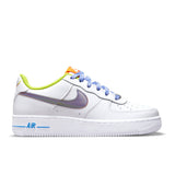 Air Force 1 LV8 (GS) - White/Multicolor/Medium Blue