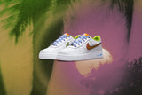 Air Force 1 LV8 (GS) - White/Multicolor/Medium Blue