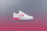 Air Force 1 LV8 (GS) - White/Lotus Pink/Yellow Gold