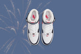 Air Force 1 Mid QS "Independence Day" - White/University Red/Midnight Navy