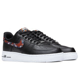 Air Force 1 '07 "Fabric Swoosh" - Black/White