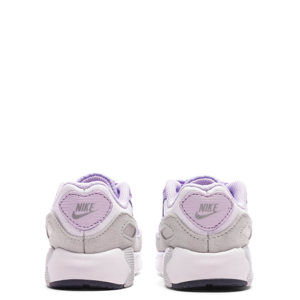 Air Max 90 (TD) - White/Metallic Silver/Violet Frost