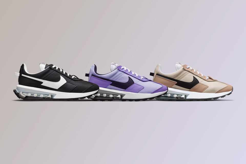 Women's Air Max Pre-Day - Black/White/Metallic Silver