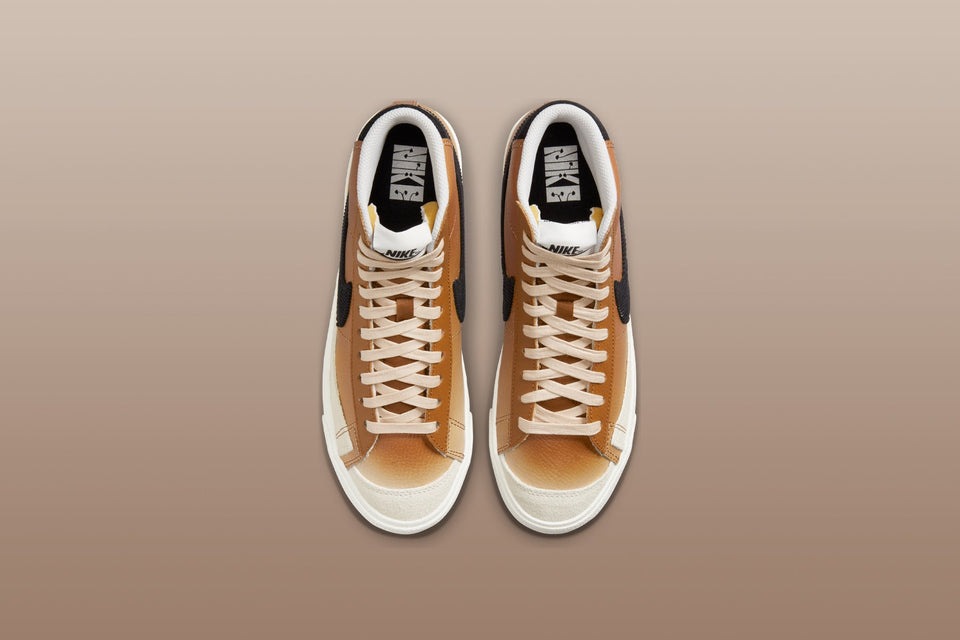 Women's Blazer Mid '77 LX - Ale Brown/Black/Sail