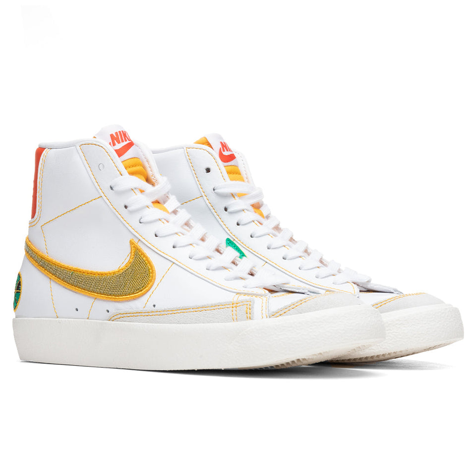 Blazer Mid '77 (GS) - White/University Gold
