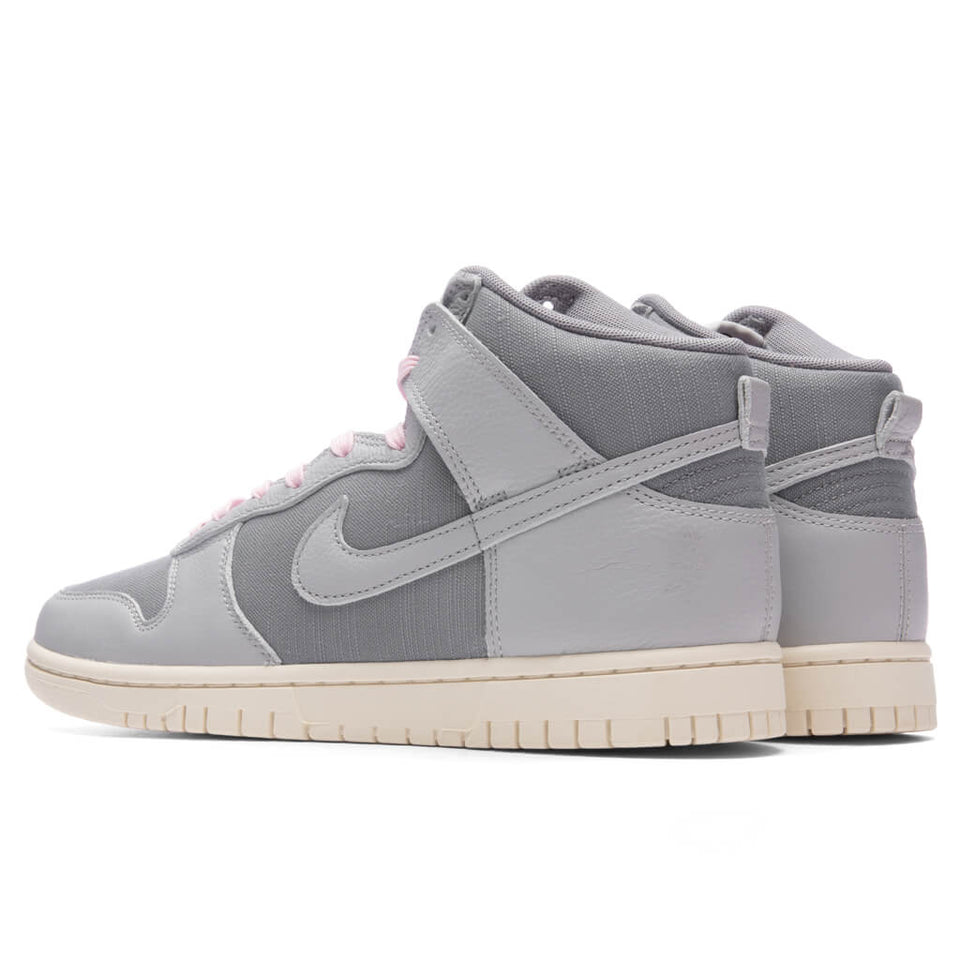 Dunk High Premium ' Particle Grey ' - Light Smoke Grey/Sail/Pink Foam