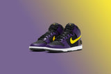 Dunk Hi Premium EMB - Black/Opti Yellow/Court Purple