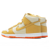 Dunk High Wheat Gold and Safety Orange - Team Gold/Wheat Gold