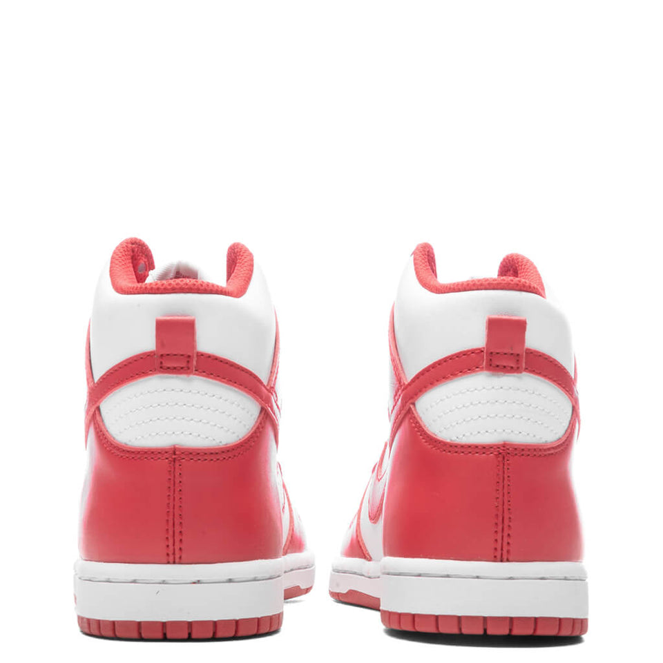 Dunk High (PS) - White/University Red