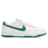 Women's Dunk Low - White/Green Noise