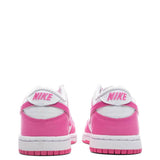 Dunk Low (PS) - White/Laser Fuchsia