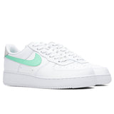 Women's Air Force 1 '07 - White/Green Glow