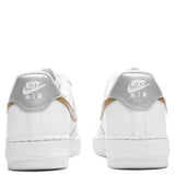 Women's Air Force 1 '07 - White/Metallic Gold/Metallic Silver