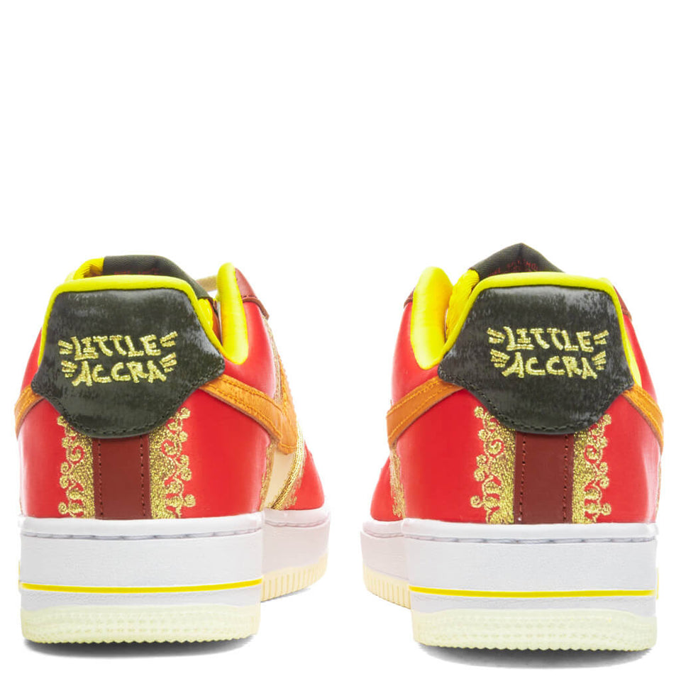 Women's Air Force 1 '07 PRM ‘Little Accra’ - Habanero Red/Light Curry/Coconut Milk