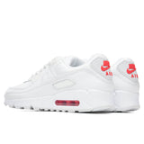 Women's Air Max 90 - Summit White/Siren Red