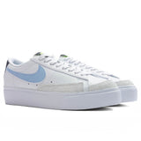 Women's Blazer Low Platform - White/Cobalt Bliss/Violet