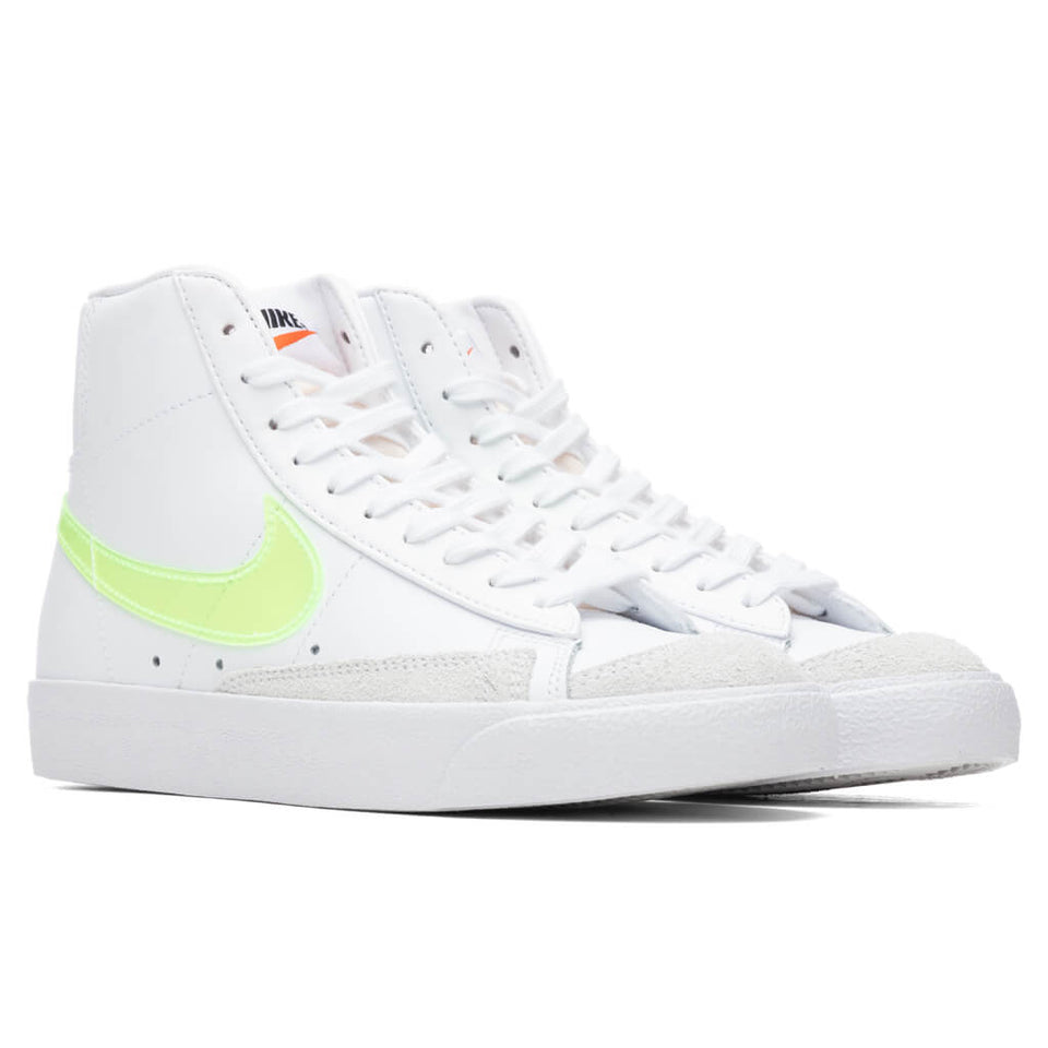 Women's Blazer Mid '77 Essential - White/Volt