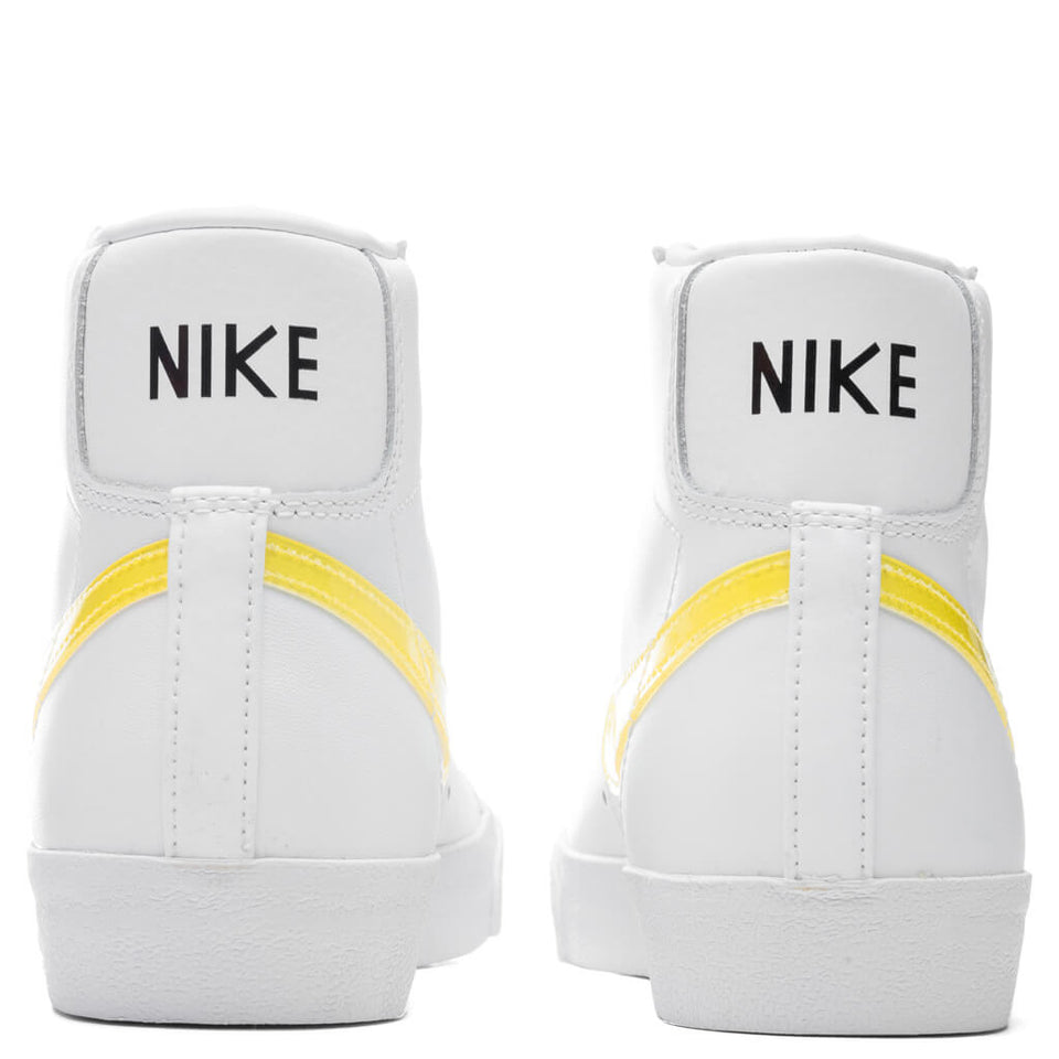 Women's Blazer Mid '77 Essential - White/Opti Yellow