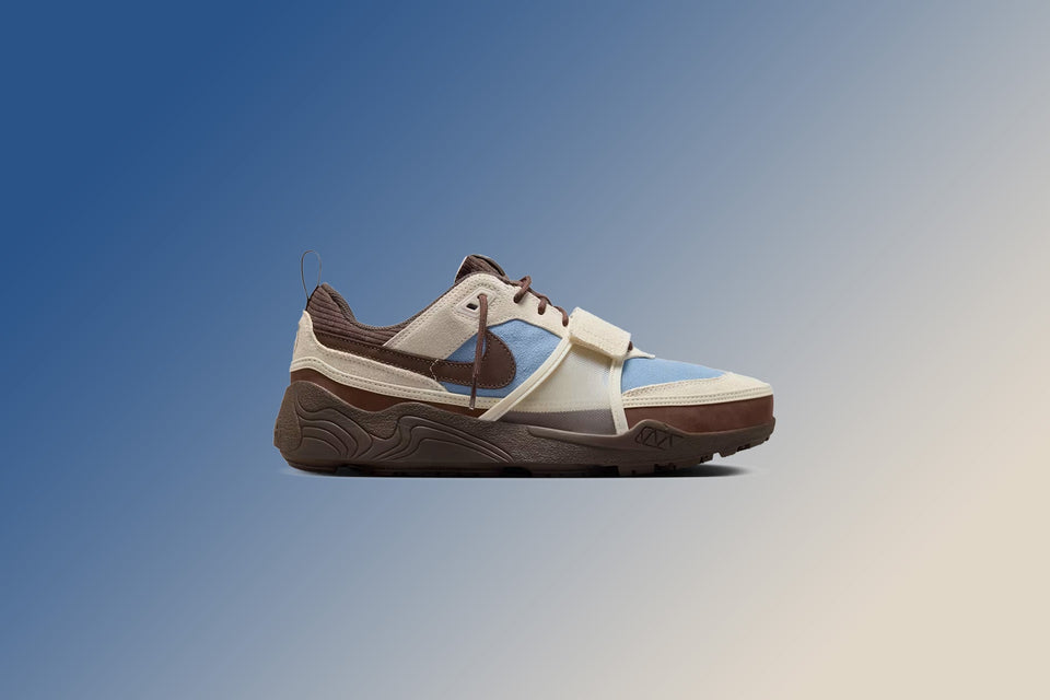 Nike x Travis Scott Zoom Field Jaxx - Leche Blue/Baroque Brown/Pale Ivory