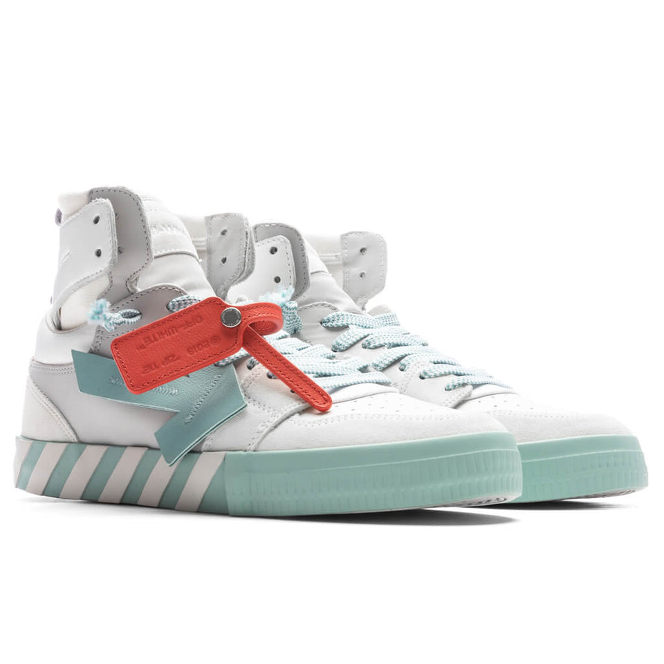 Floating Arrow High Top Vulcan - White Cela