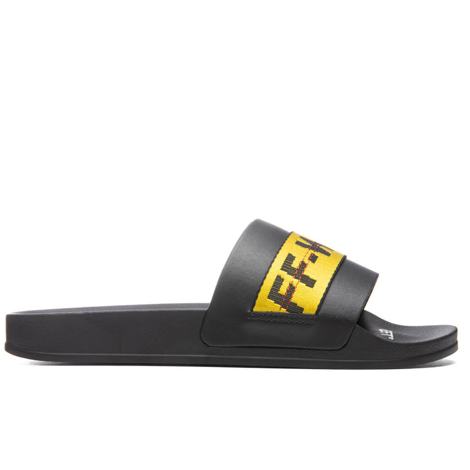 Industrial Pool Slider - Black/Yellow