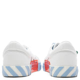 Low Vulcanized Canvas - White/Light Blue