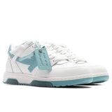 Out of Office Calf Leather - White/Celadon