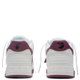 Out of Office Calf Leather - White/Violet