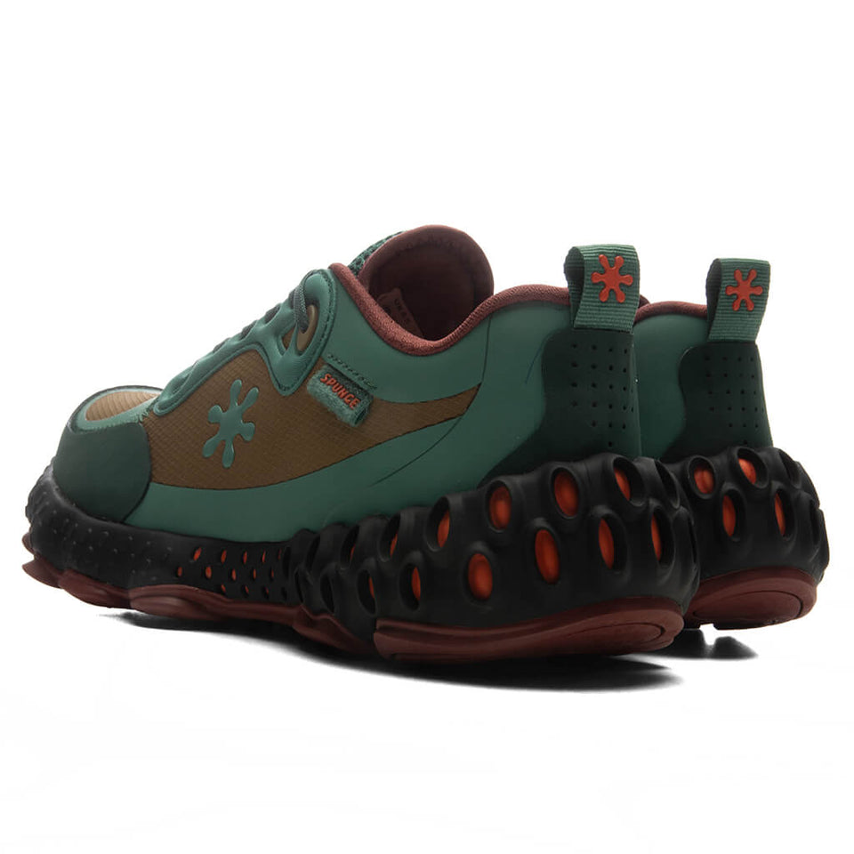 Salehe Bembury x SPUNGE Osmosis 'Mung' - Green/Tan/Orange