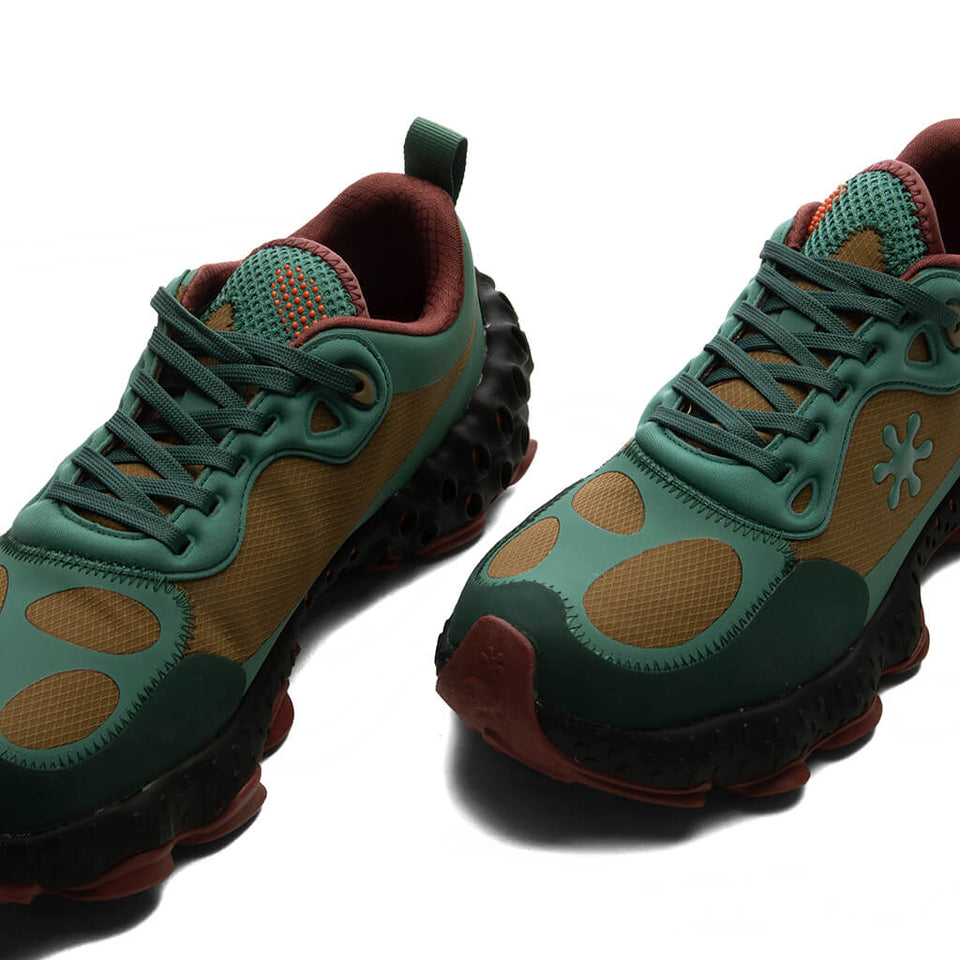 Salehe Bembury x SPUNGE Osmosis 'Mung' - Green/Tan/Orange