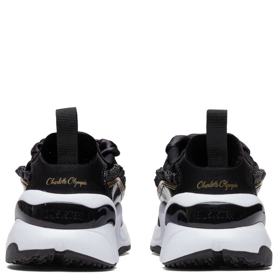 Puma x Charlotte Olympia Women's Rise Nu Trainers - Black
