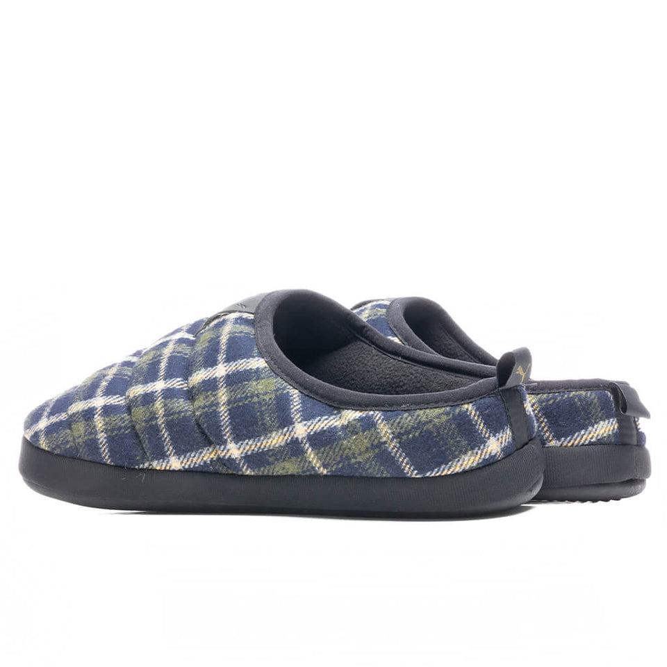 Scuff Flannel Slippers - Green