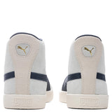 Suede Mid VTG RDL - White/New Navy