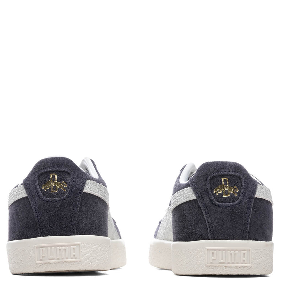 Suede VTG RDL - New Navy/White