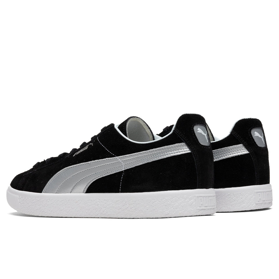 Suede VTG MIJ Retro - Black/Silver