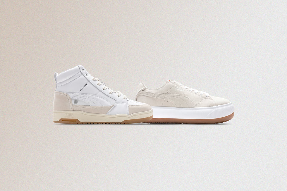 Puma x AMI Slipstream Mid - White/Pristine