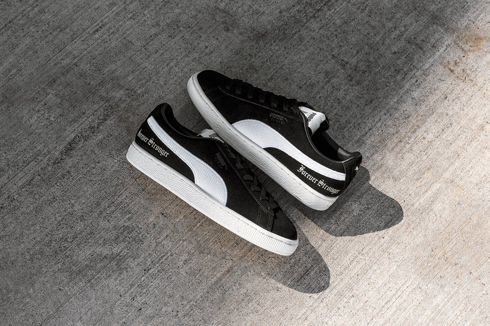 Puma x Lauren London Women's Suede 'Forever Stronger' - Black/Whisper White
