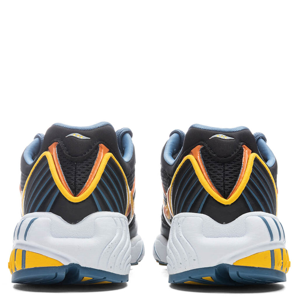 Grid Web - Black/Orange/Yellow