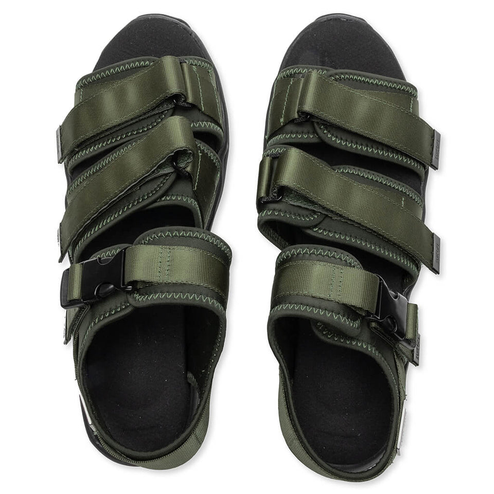 Suicoke x Tom Wood Vega Sandal - Olive Green