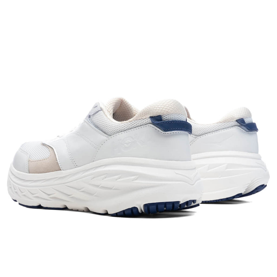 Bondi L - White/Bellwether Blue