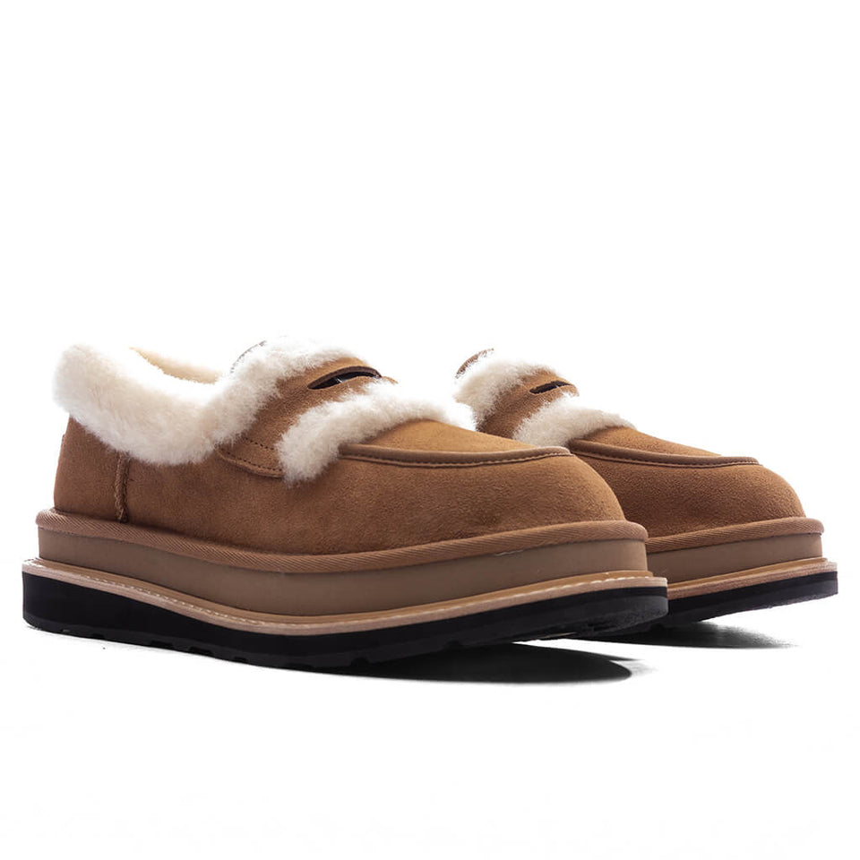 UGG x Sacai Women's Loafer - Chestnut