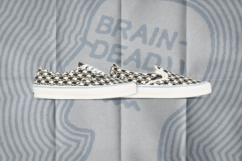 Vans Vault x OG Authentic LX - Braindead Black/White